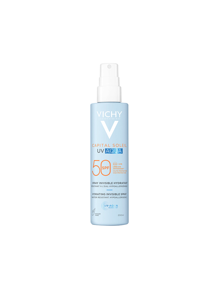 Vichy Capital Soleil UV Aqua Spray Hydratant Invisible SPF50 200 ml